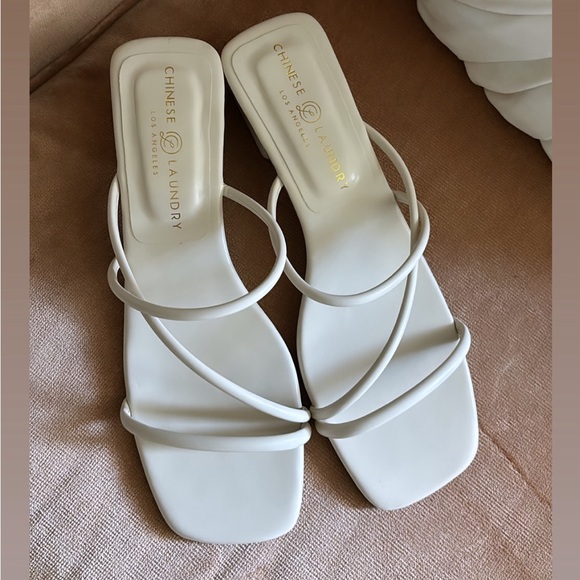 Chinese Laundry ANIELA Sandals In Color Bone - Picture 2 of 7